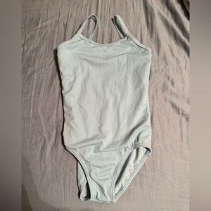 Ballet blue leotard